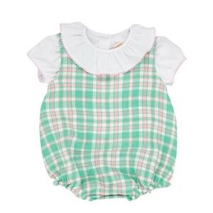 The Beaufort Bonnet Company Brooks Bubble Putney Plaid 6-12M